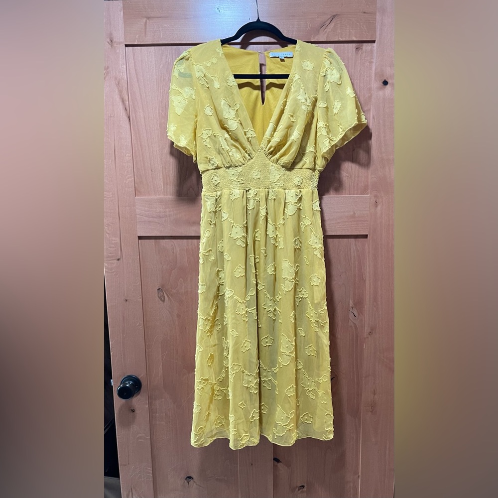 Baltic Born : June smocked midi dress